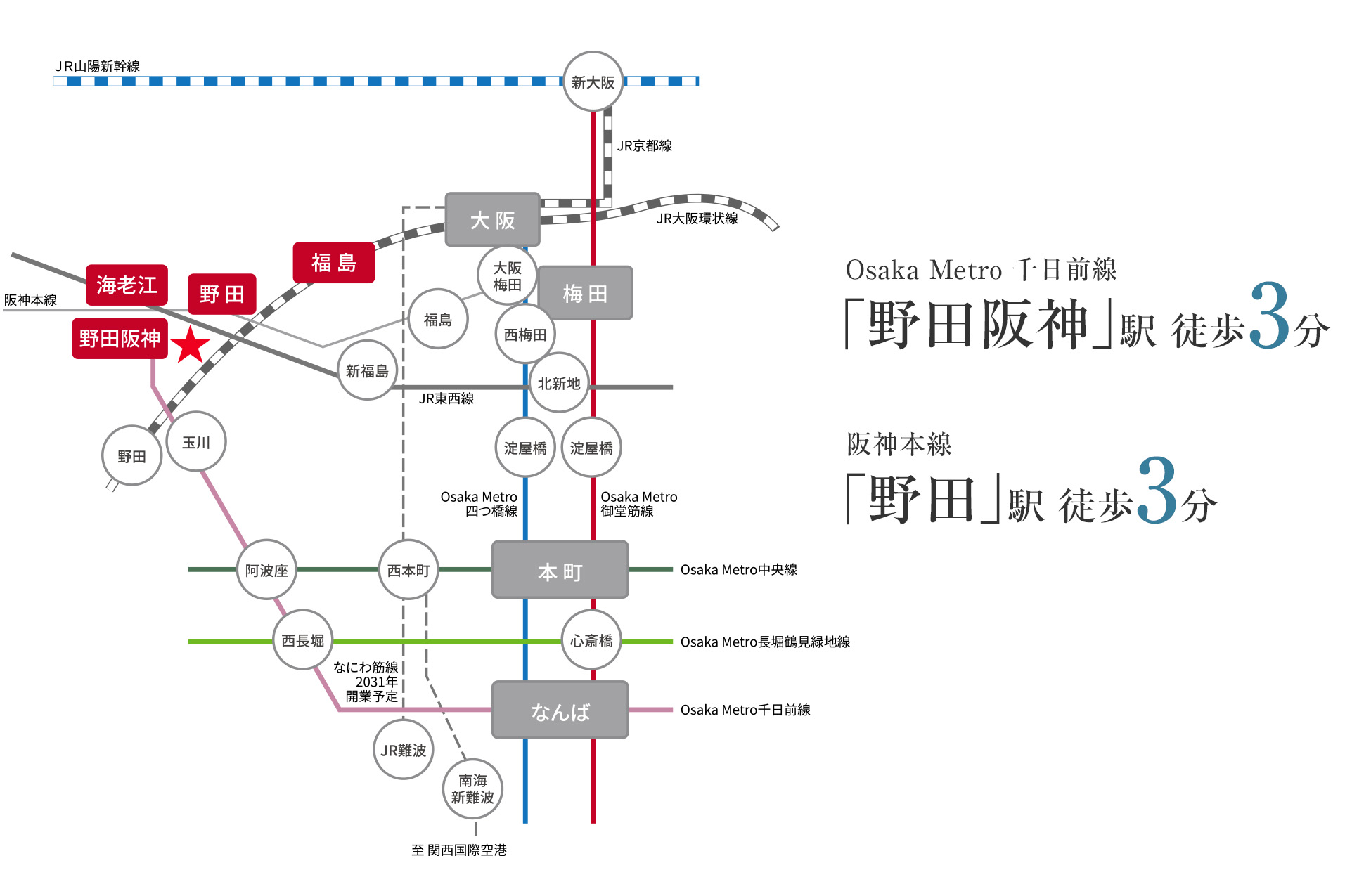 交通路線案内図